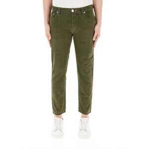 NEW TRAMAROSSA michelangelo corduroy jeans in olive green